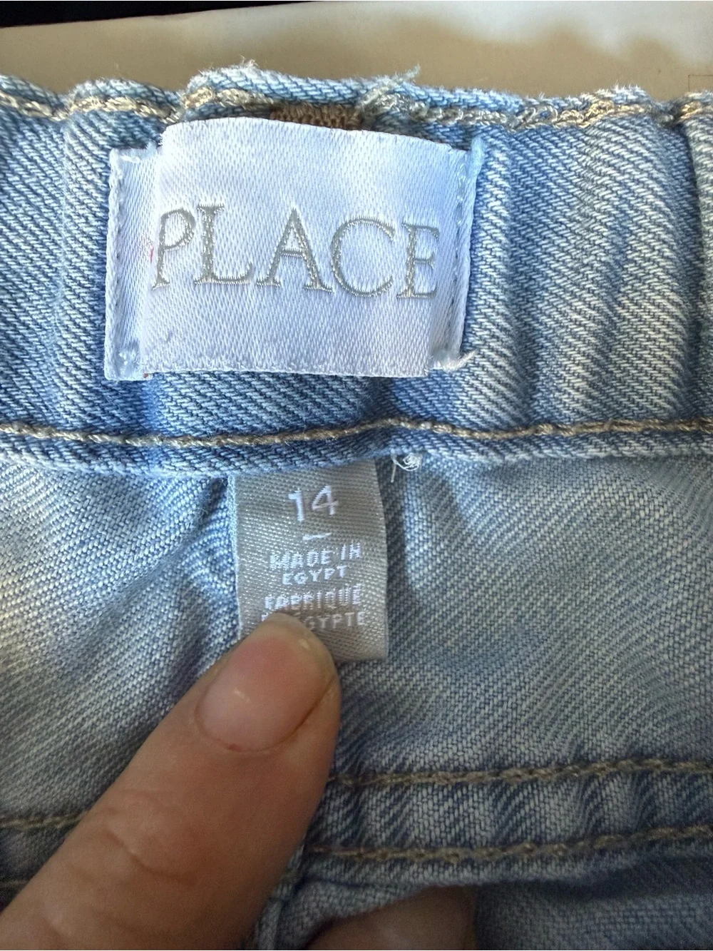 The Children's Place girls Denim Shorts Trio in Light, Medium & Dark Blue